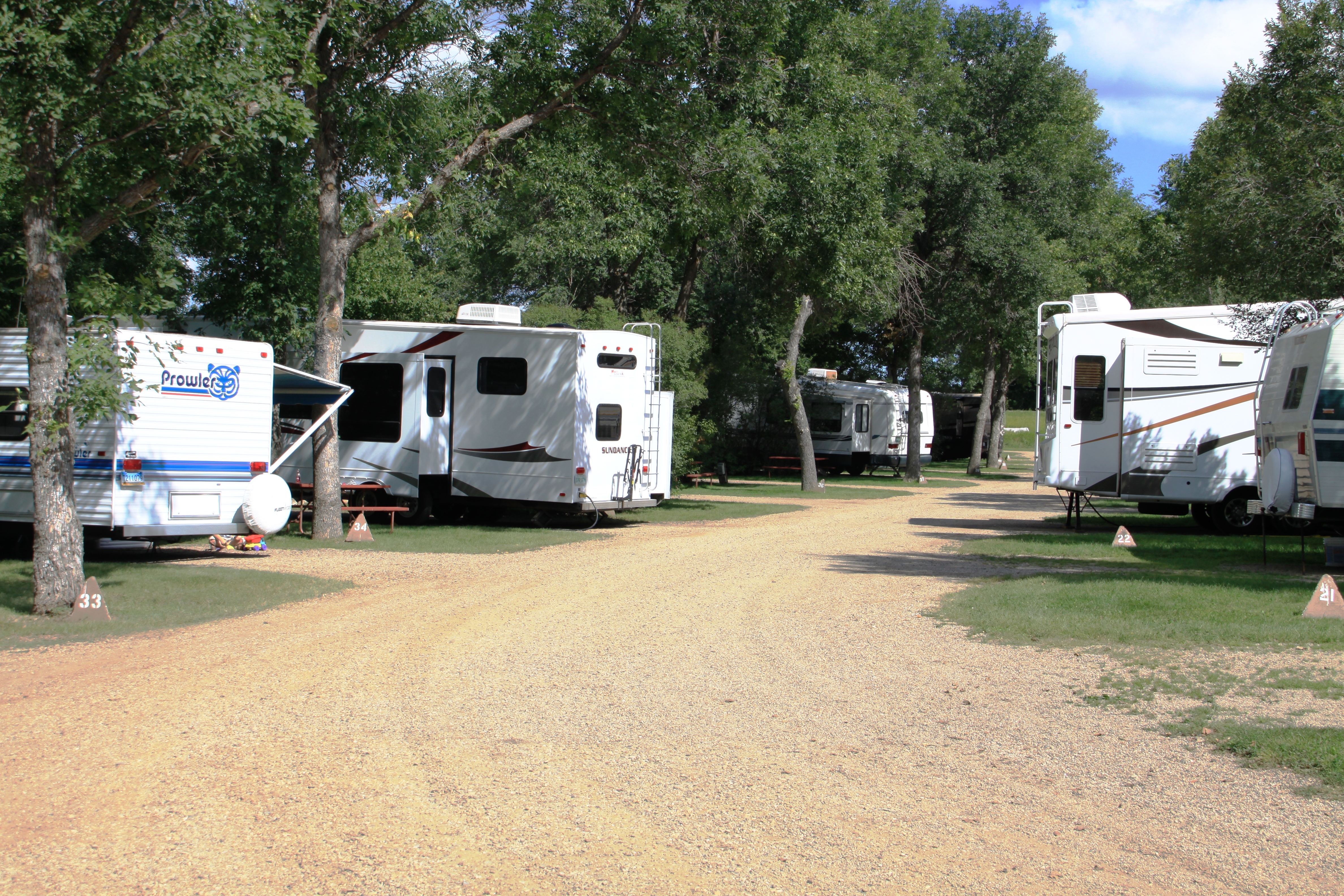 Bismarck, North Dakota RV Camping Sites Bismarck KOA Journey