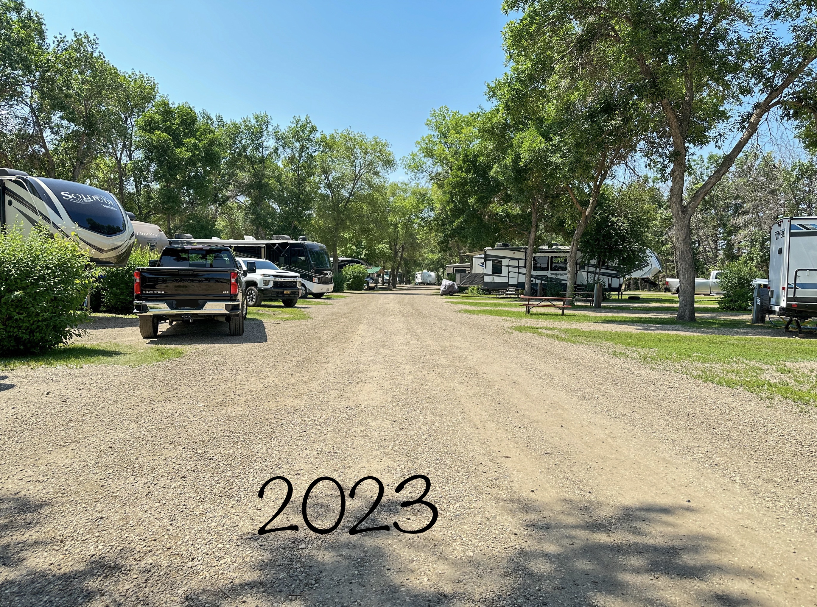 Bismarck, North Dakota RV Camping Sites Bismarck KOA Journey