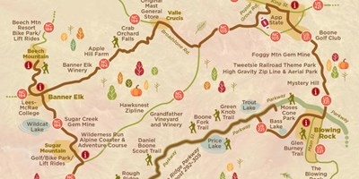 50 Mile Fall Driving Loop