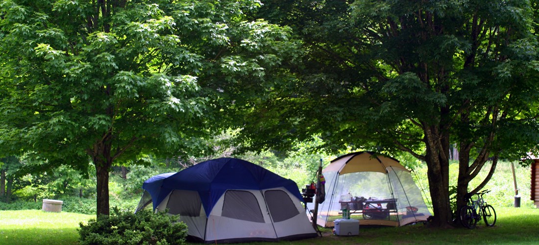 Tent site no shelter