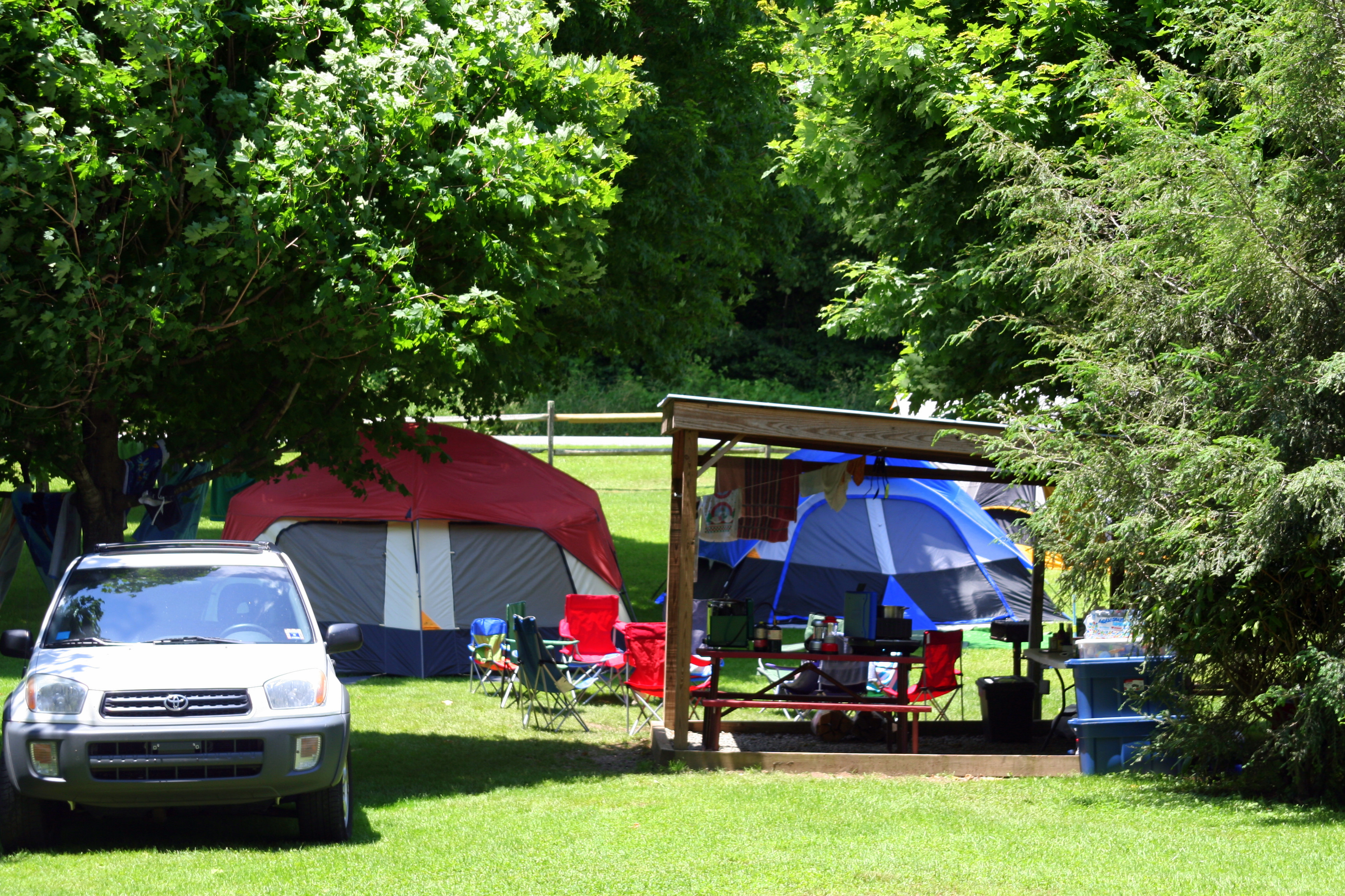 Boone, North Carolina Tent Camping Sites Boone KOA Holiday