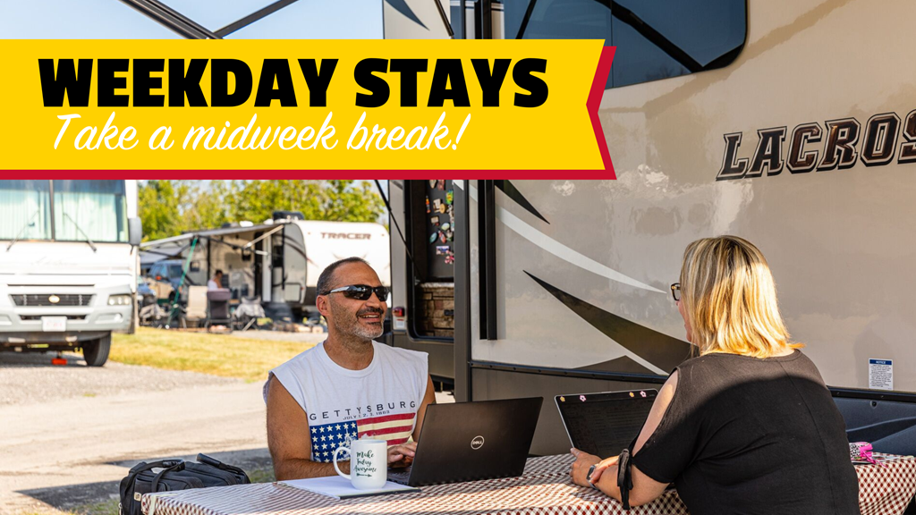 Weekday Stays at KOA!