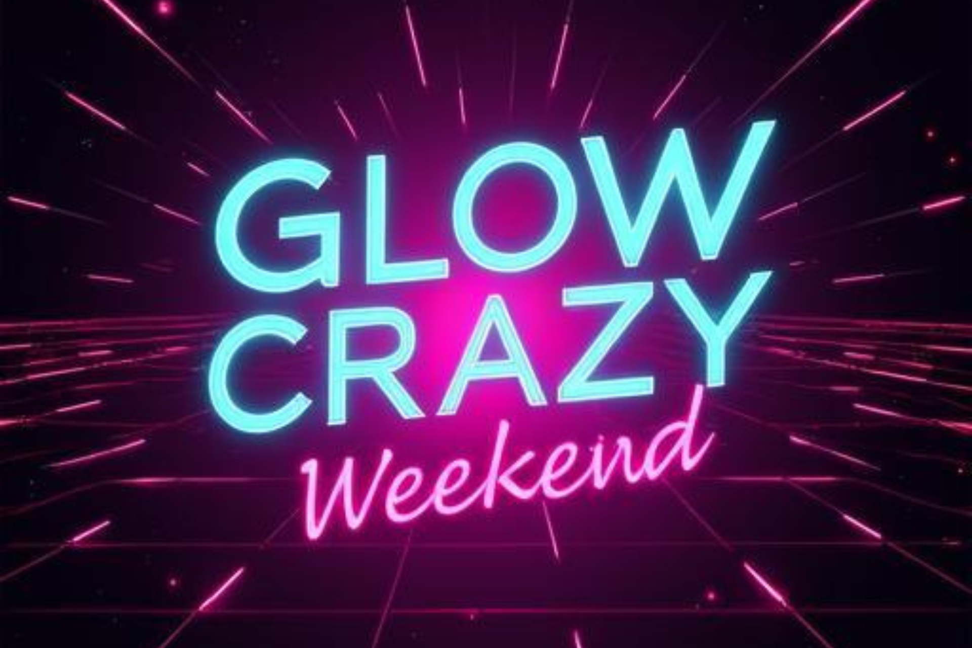 GLOW CRAZY! Labor Day Weekend Photo