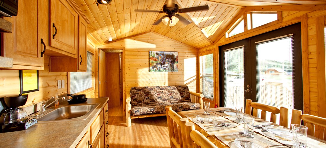 Living room and dining area offer plenty of space for the family.
