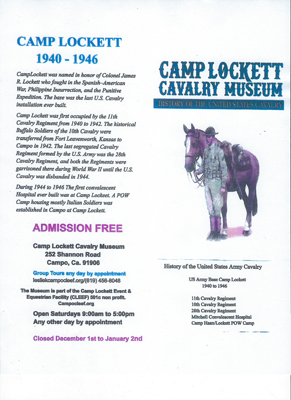 Camp Locket Equestrian Event Facility (CLEEF)