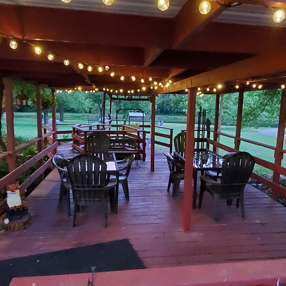 Covered deck