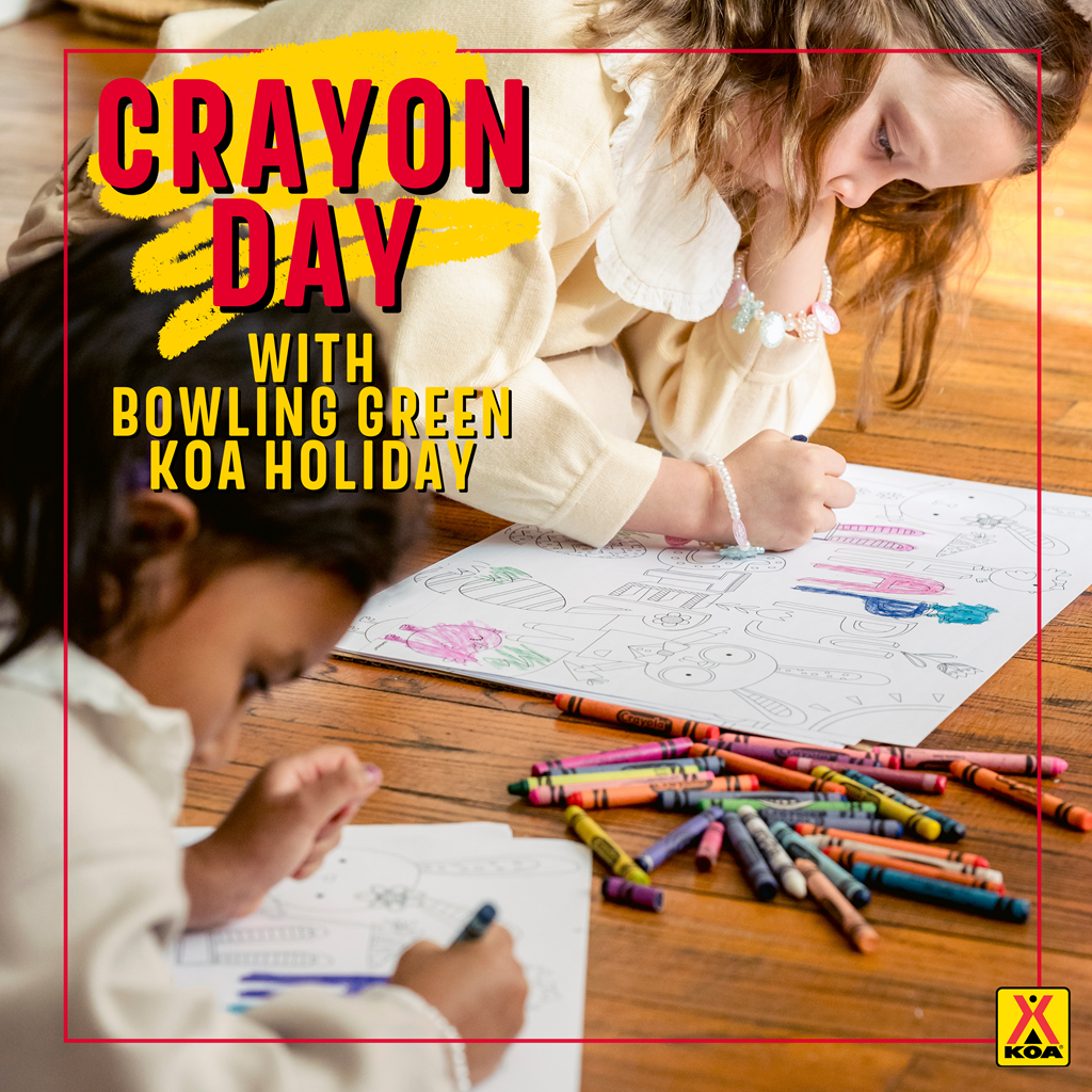 KOA Celebrates Crayon Day