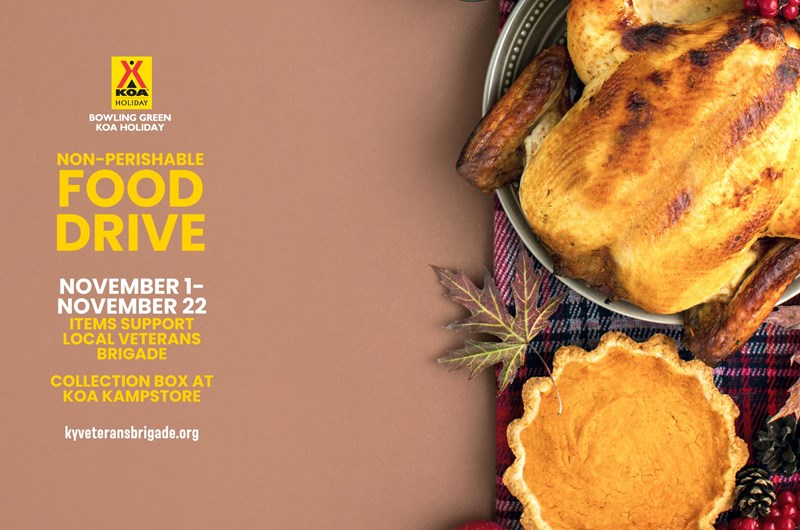 KOA Thanksgiving Food Drive Photo