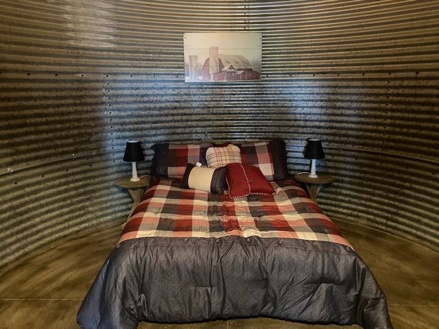 Small silo interior