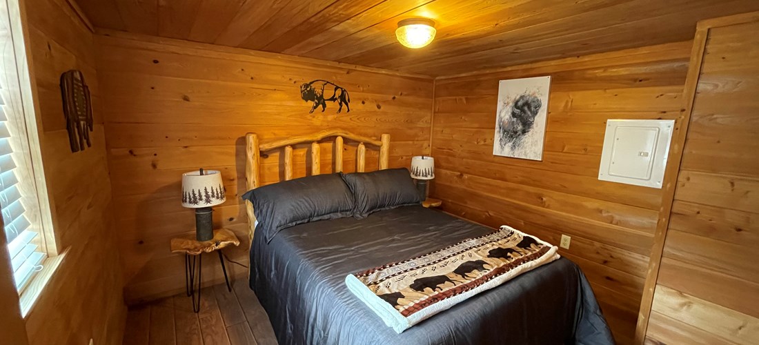 Deluxe Cabin Bedroom
