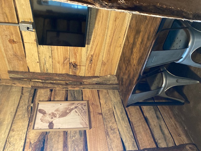 Small silo sitting area
