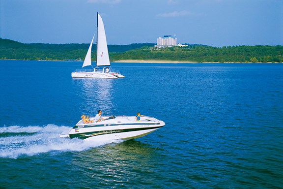 Table Rock Lake -- boating, fishing, parasailing