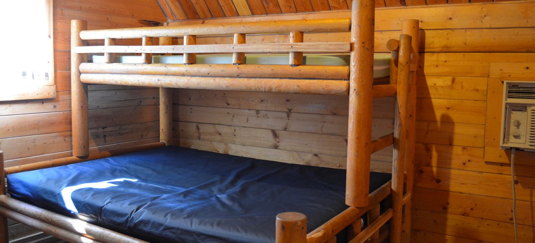 Bunk Set-Double bed under twin