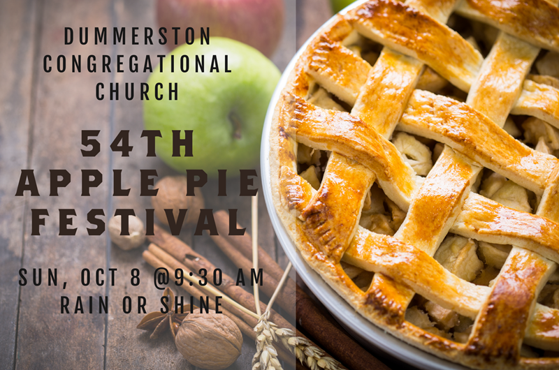 Dummerston Apple Pie Festival Event at the Brattleboro North KOA