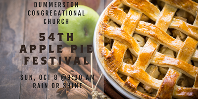 Dummerston Apple Pie Festival