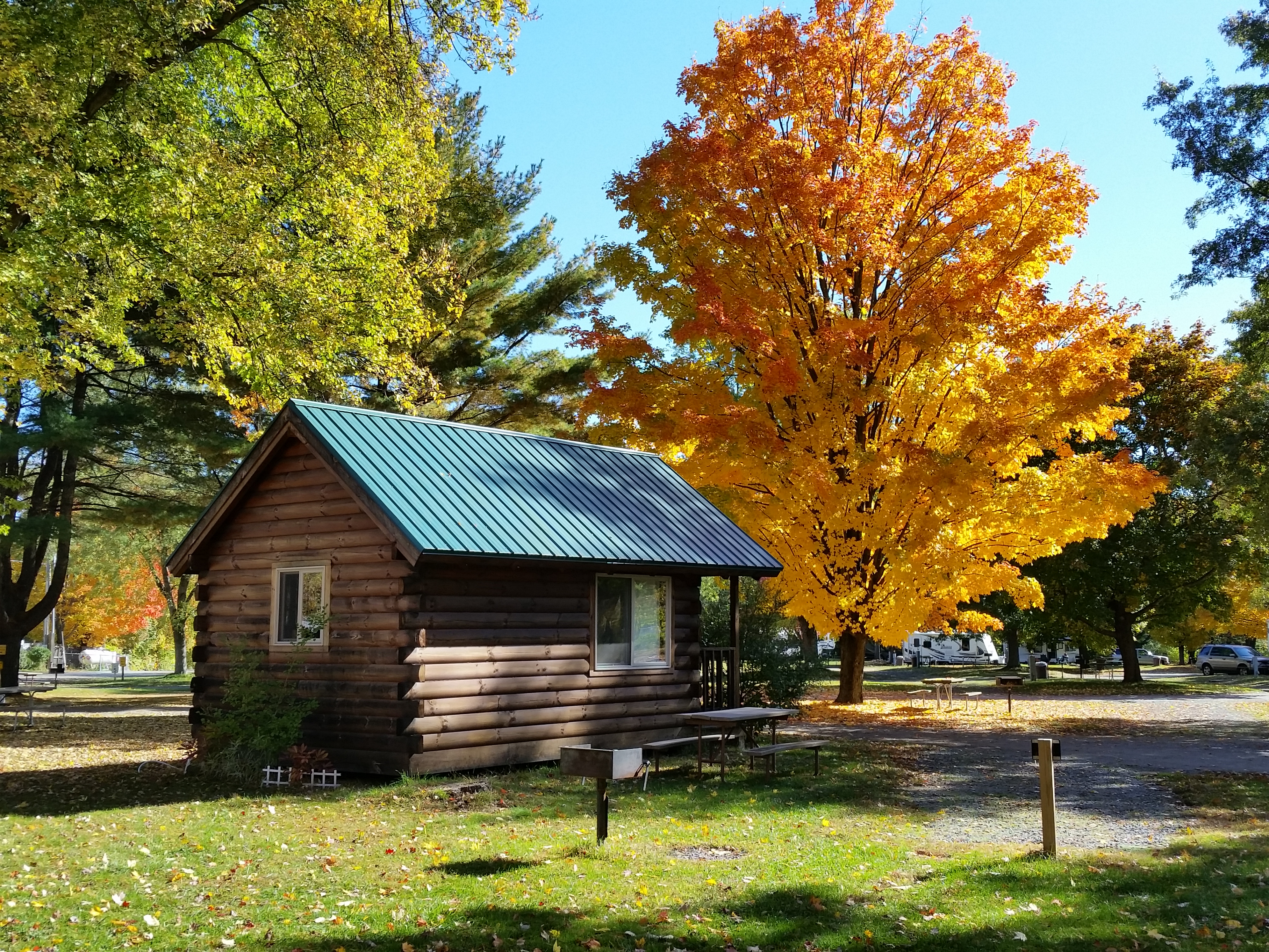 Cabin in the Fall