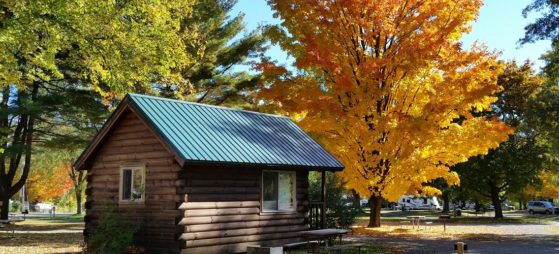 Cabin in the Fall