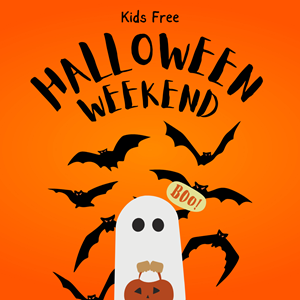 Halloween Weekend-Kids Free!
