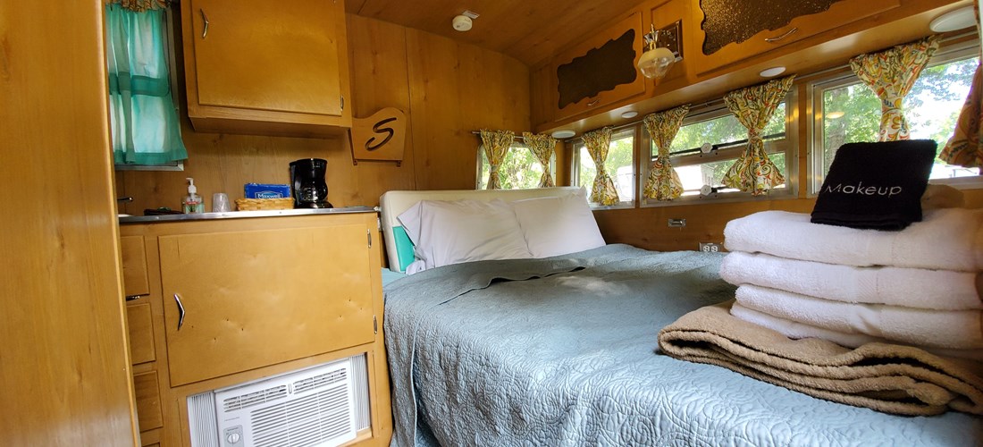 Shasta with linen upgrade