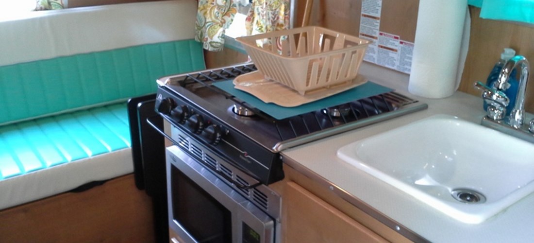 Shasta Kitchen area
