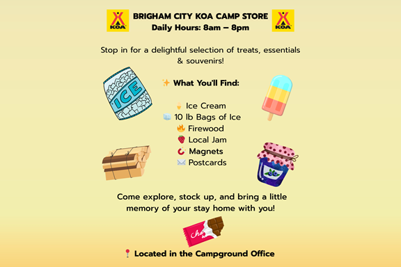 Brigham City KOA Gift Store