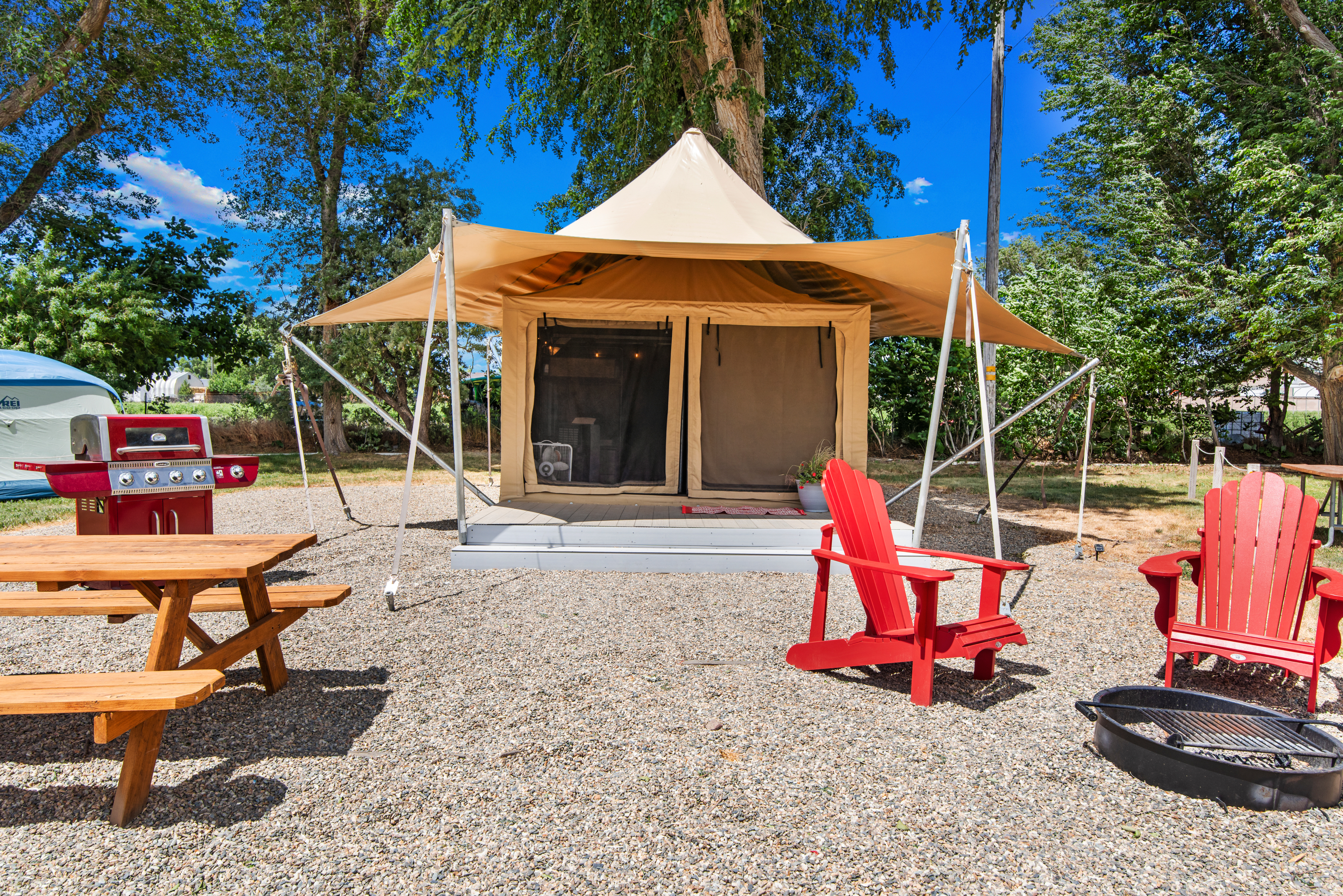 Glamping Tent- Patio