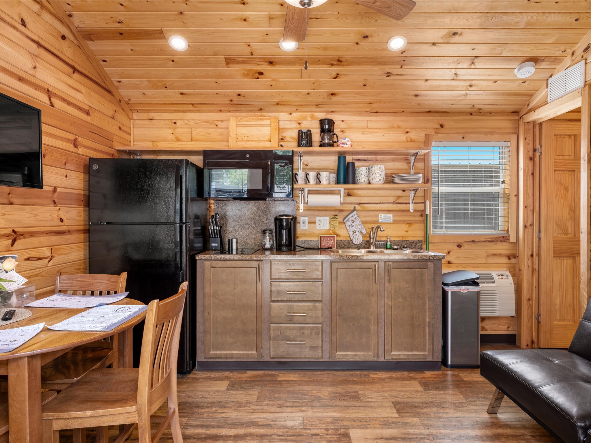 Entering Cabin