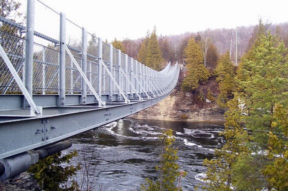 Ranney Gorge Suspension Bridge