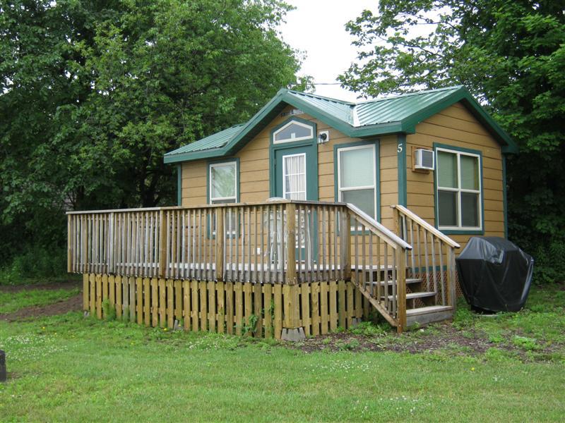 Cabin Camping in Brighton, Ontario Deluxe Cabins KOA