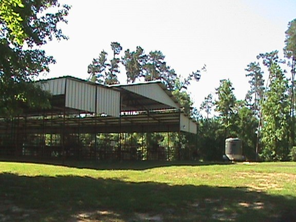 Covered Horse Barn for Your 4 Legged Friends!