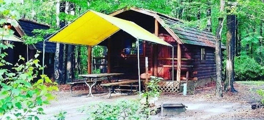 Rustic Camping Cabin