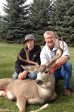 Deer Hunting, Owner Chet & His Son