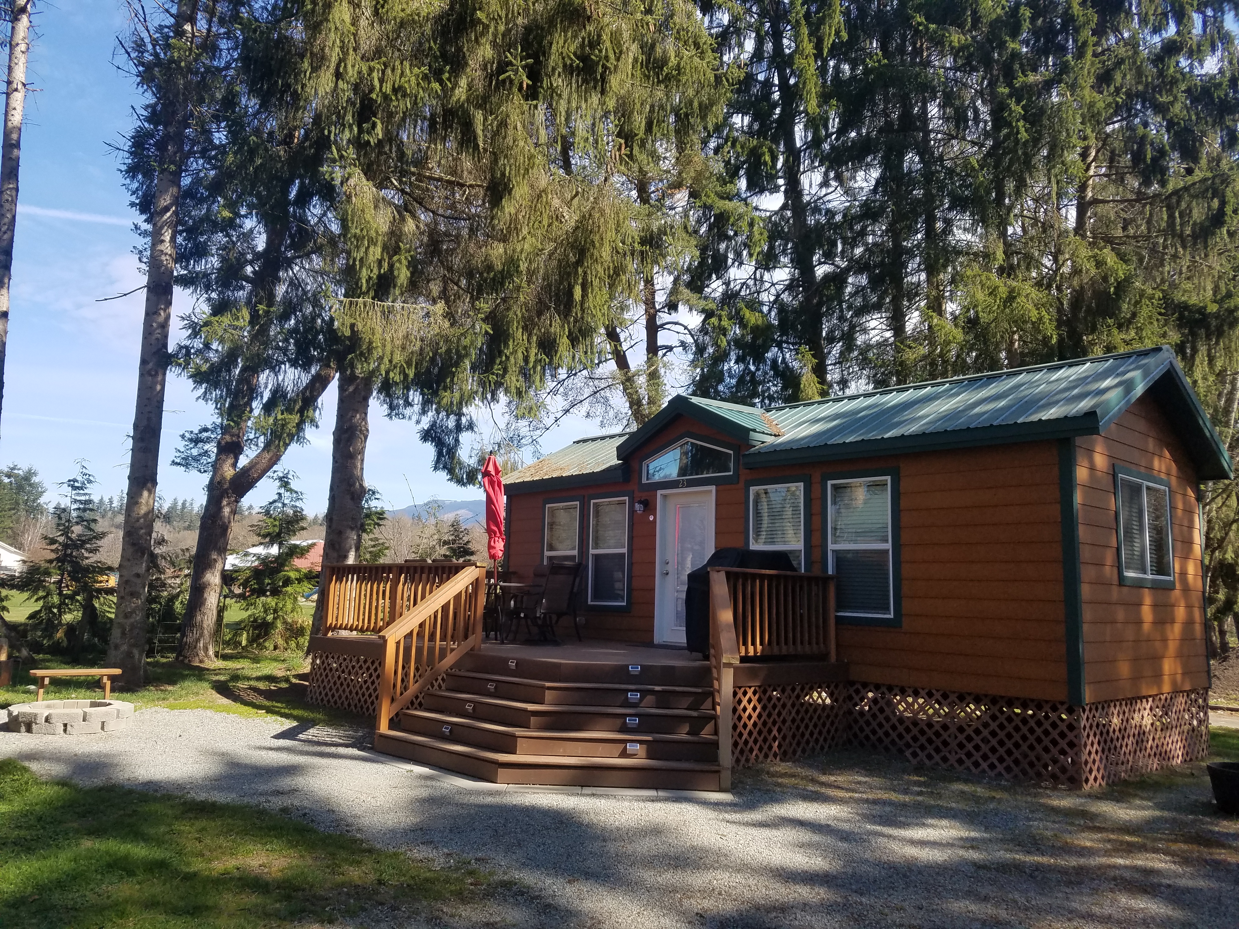 Burlington, Washington Lodging Burlington / Anacortes KOA Holiday