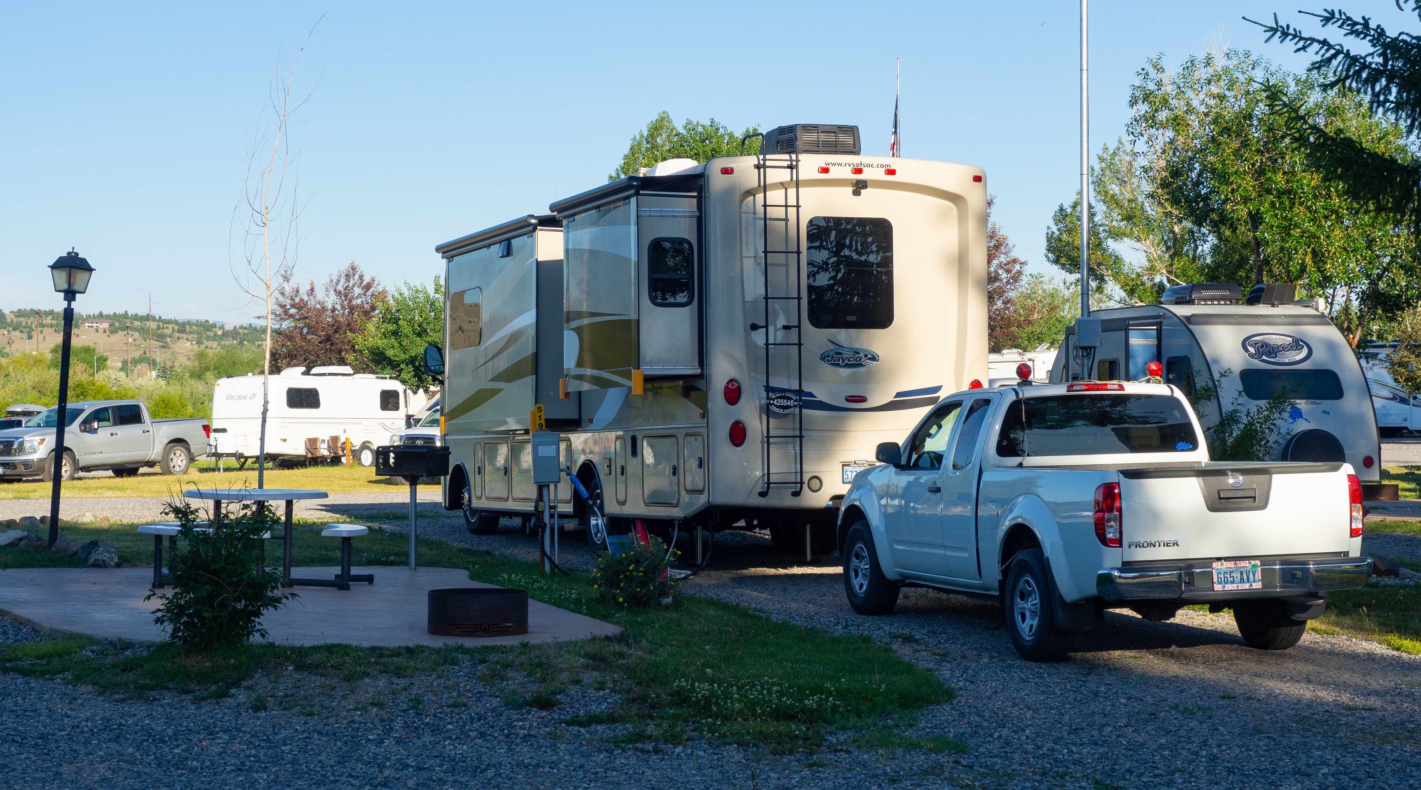 Butte, Montana RV Camping Sites Butte KOA Journey