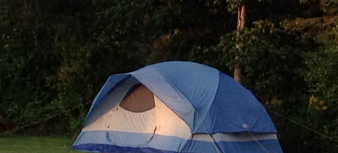Tent Site, No Hookups, Larger Grass Site Pad