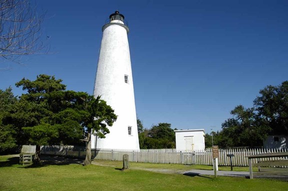 Ocracoke Island and Lighthouse
