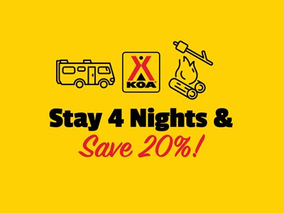 Stay 4 Nights and Save 20%