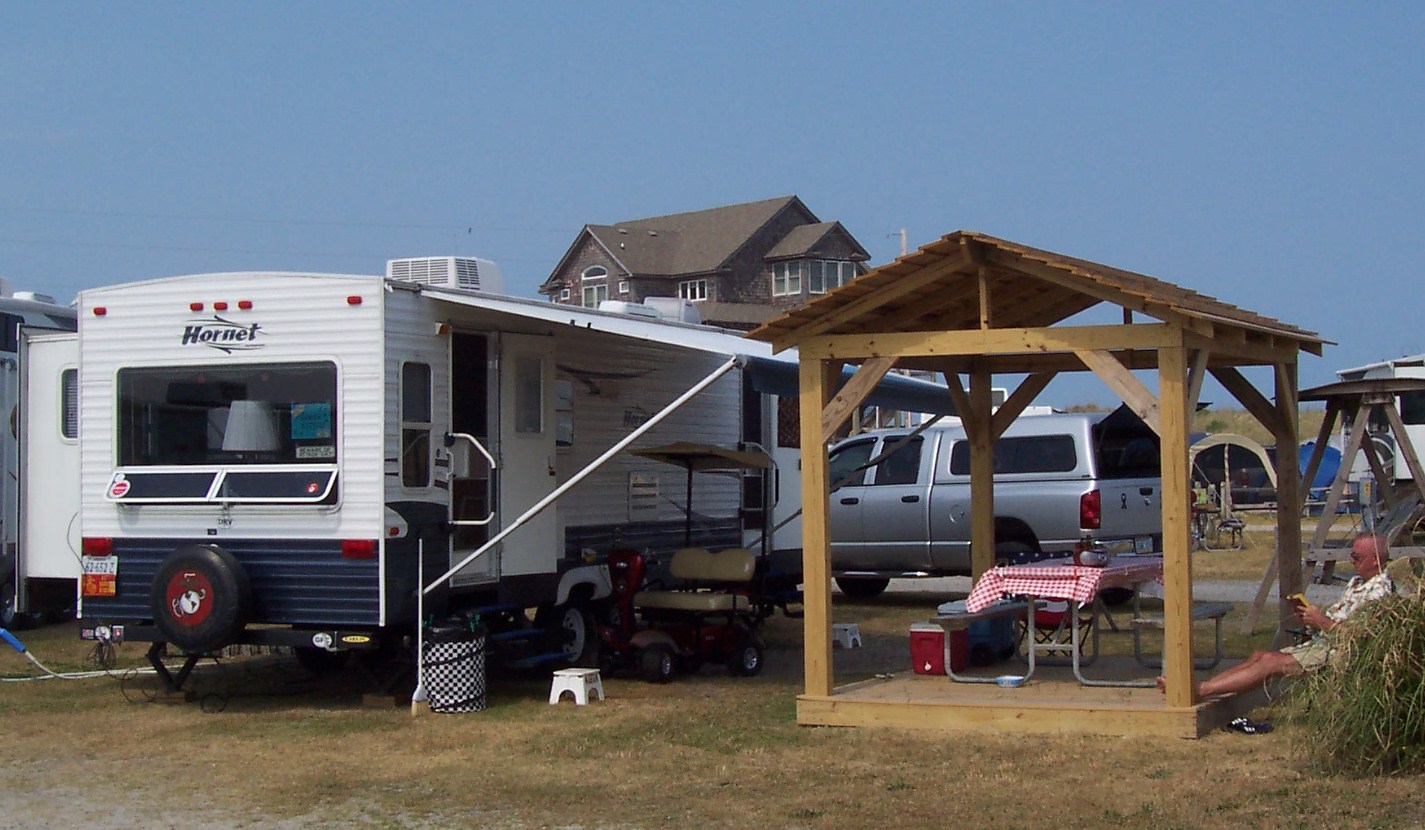 RV Camping in Rodanthe, NC Pull Thru & BackIn Sites