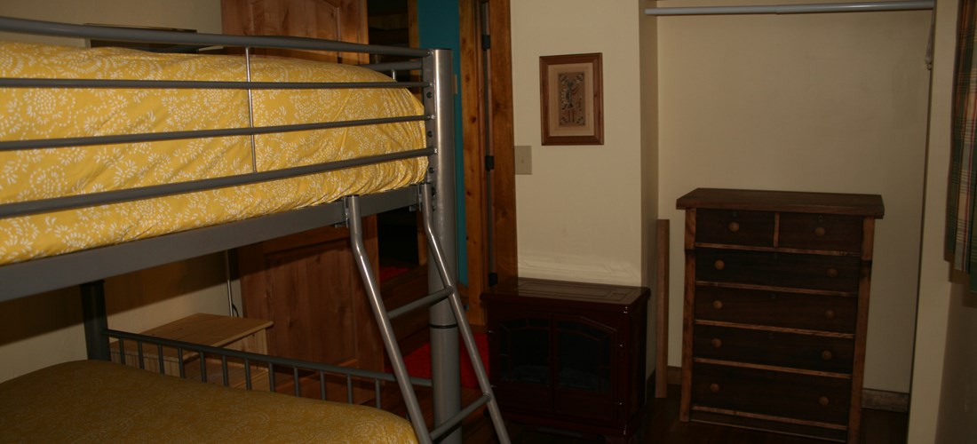 Bunk Room is separate bedroom