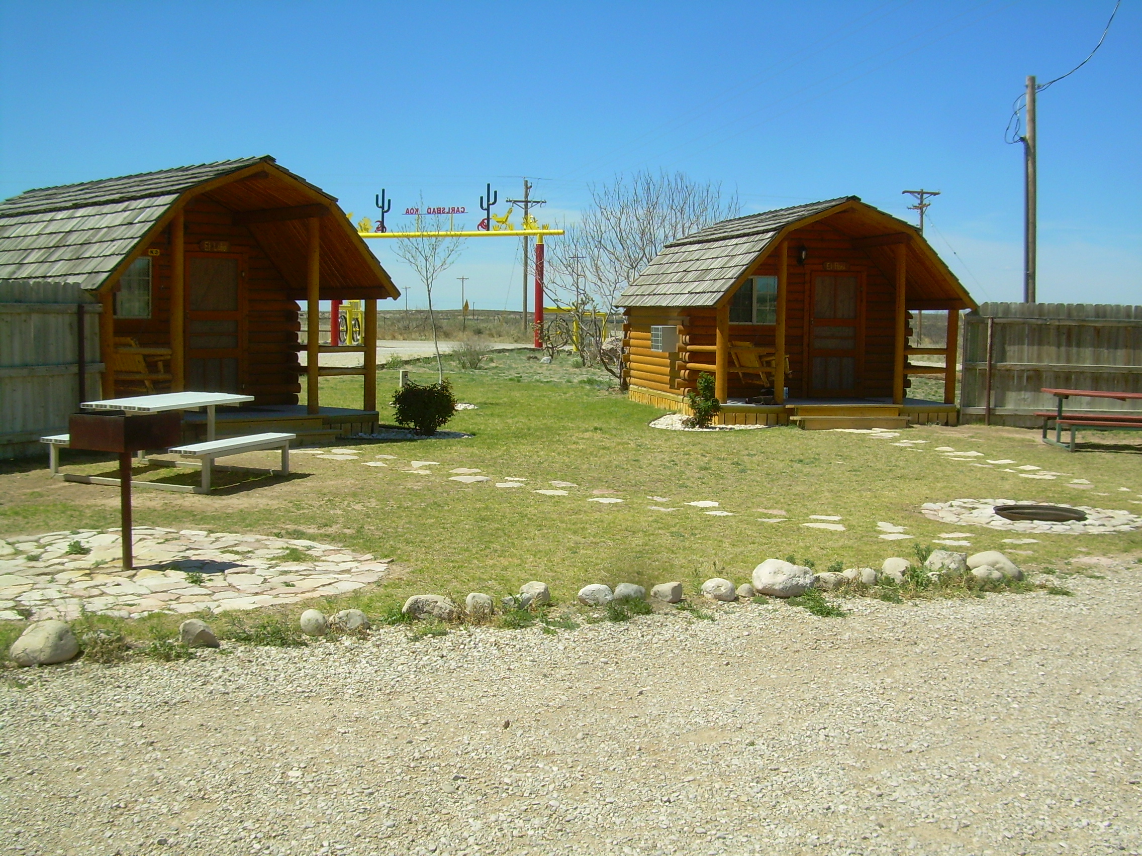 Carlsbad, New Mexico Lodging Carlsbad KOA Holiday