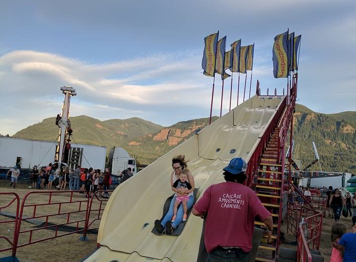 Skamania County Fair Timber Carnival Event At The Cascade Locks Portland East Koa Holiday Campground In Oregon Skamania County Fair 2022