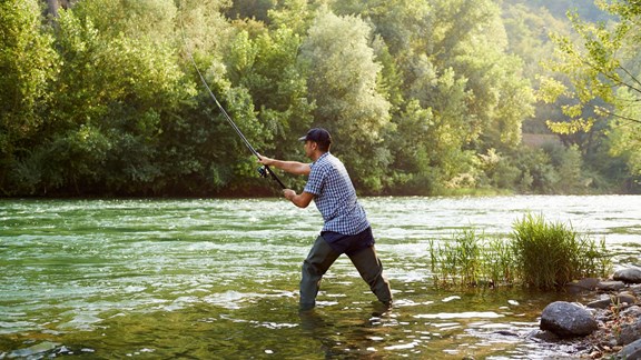 Fishing the Schoharie Creek