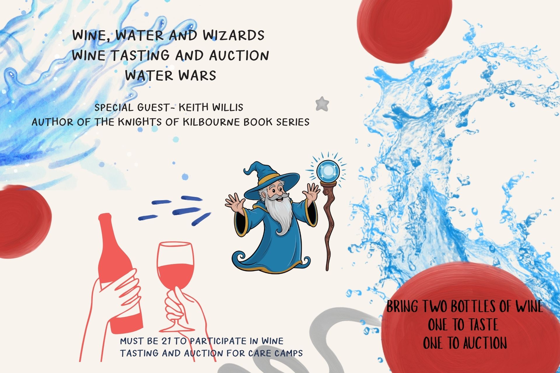 August 21-23: Water, Wine and Wizards Photo