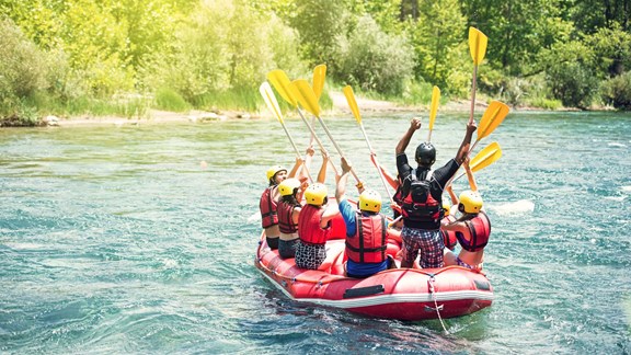 Rafting on the Rogue River
