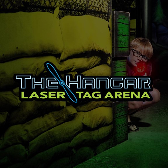The Hangar Laser Tag arena