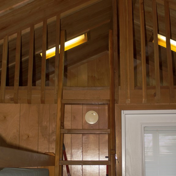 Deluxe cabin - picture of loft