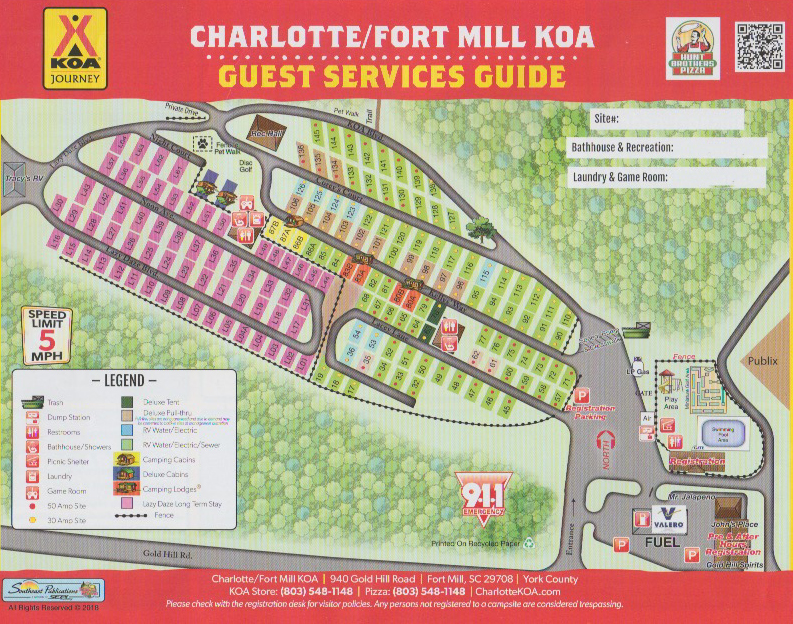 Charlotte / Fort Mill Koa Journey Reviews