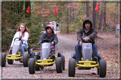 Pedal kart rentals