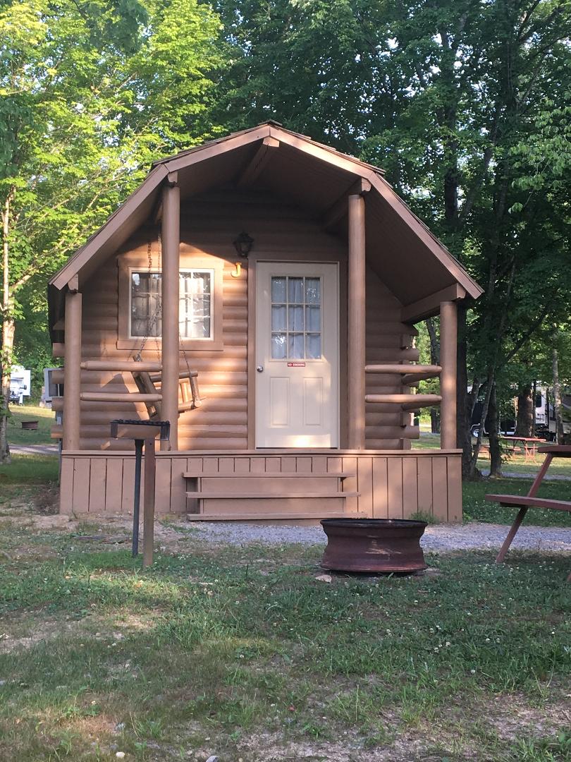 Our 1 Room Cabin J
Sleeps 4