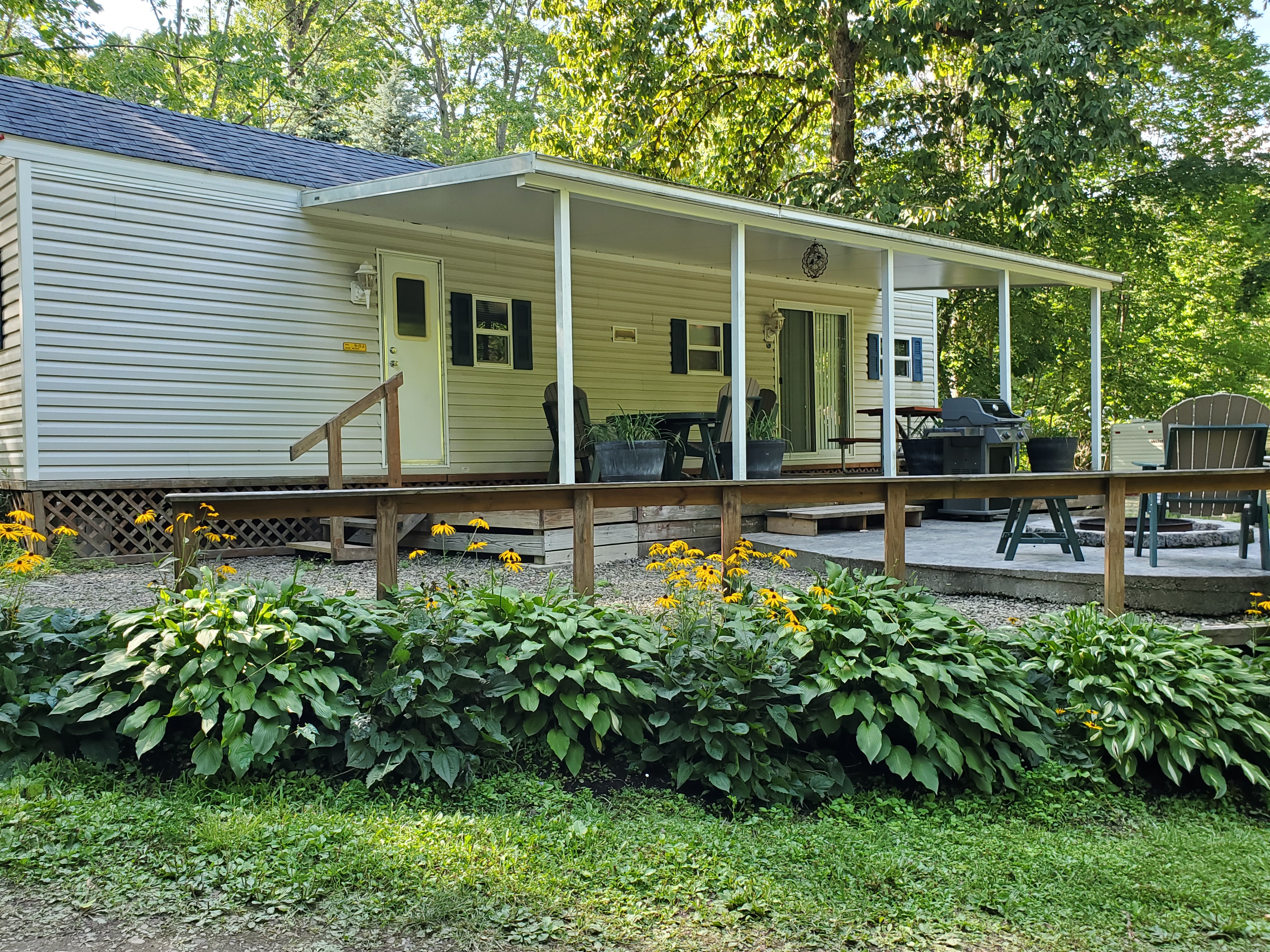 Dewittville, New York Lodging Chautauqua Lake KOA Holiday
